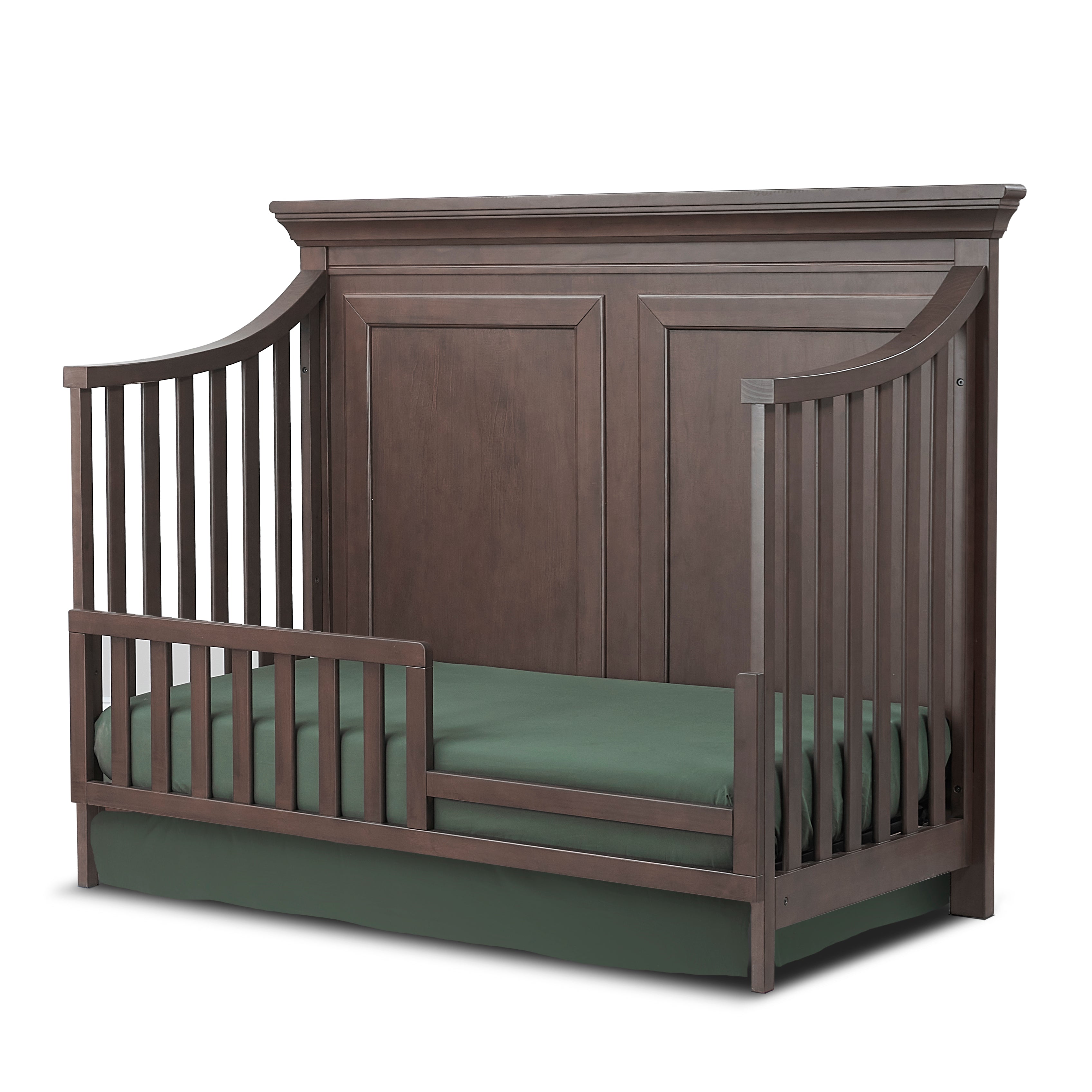 Sorelle Providence Flat Top Crib - Chocolate- Bambi Baby