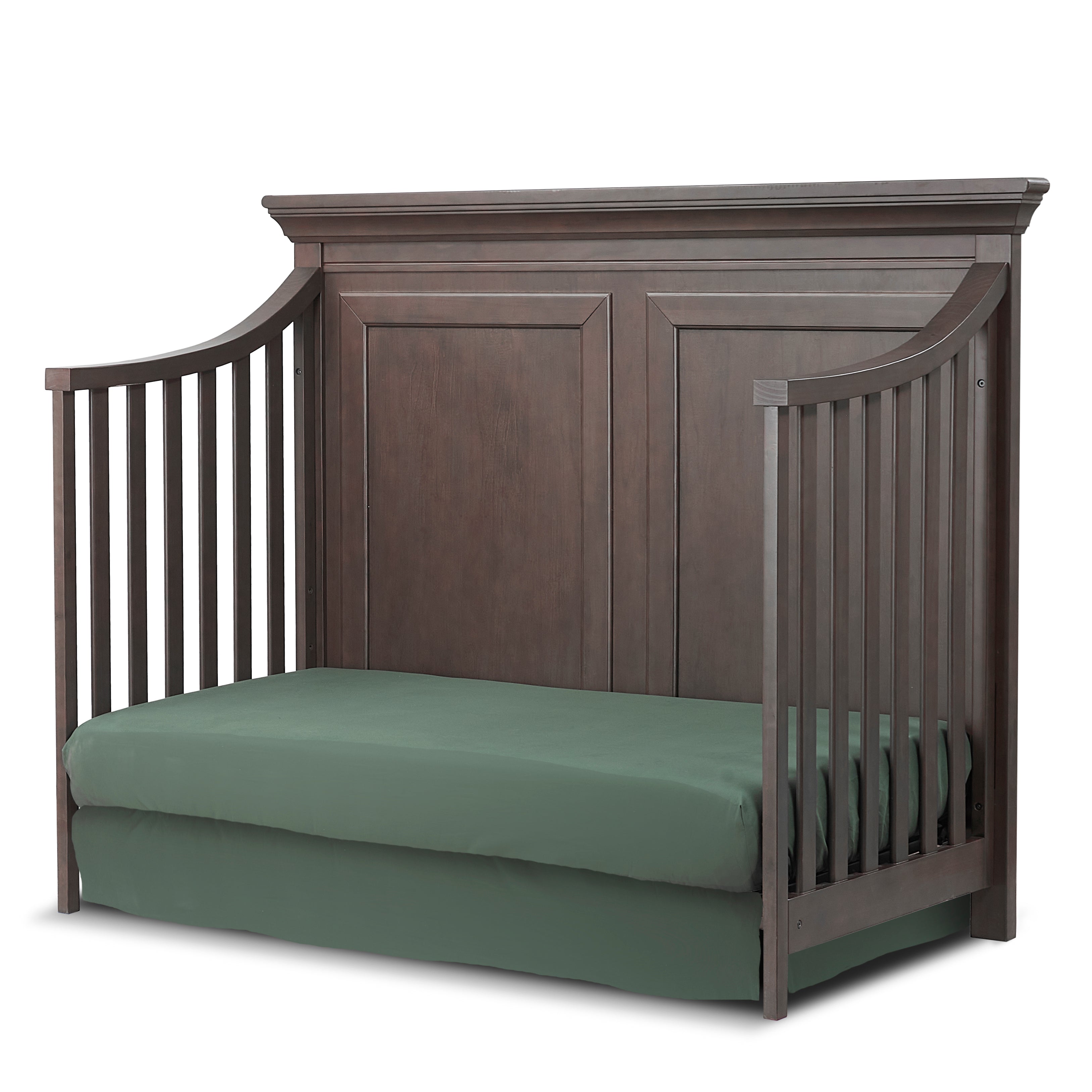 Sorelle Providence Flat Top Crib - Chocolate- Bambi Baby