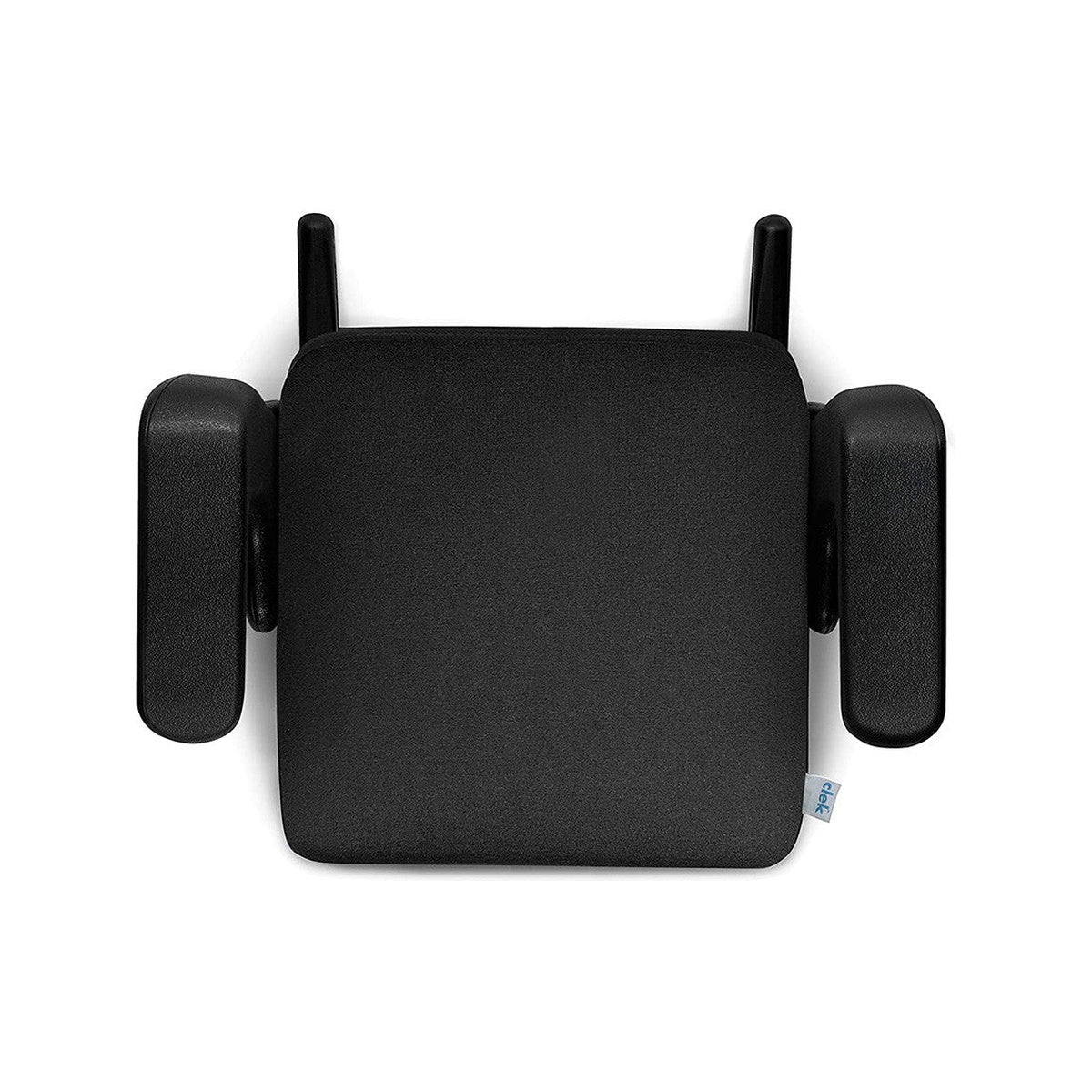 Carbon Black Clek Ozzi Backless Booster Car Seat - Top View | Bambi Baby