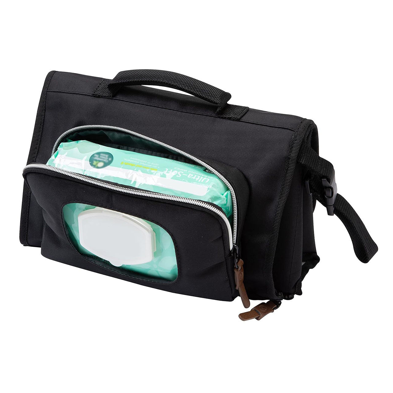 Maxi Cosi Clutch Changing Pad in Black- Bambi Baby