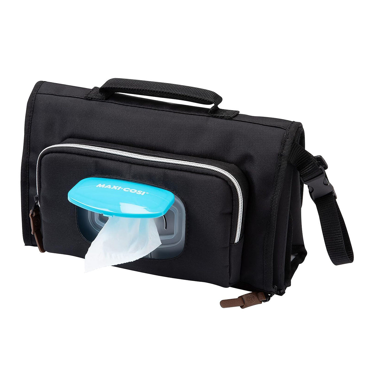 Maxi Cosi Clutch Changing Pad in Black- Bambi Baby