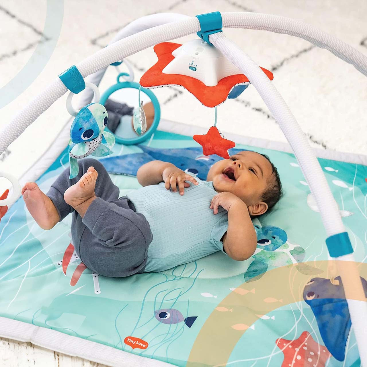 Tiny Love Treasure the Ocean Musical Mobile Gymini- Bambi Baby