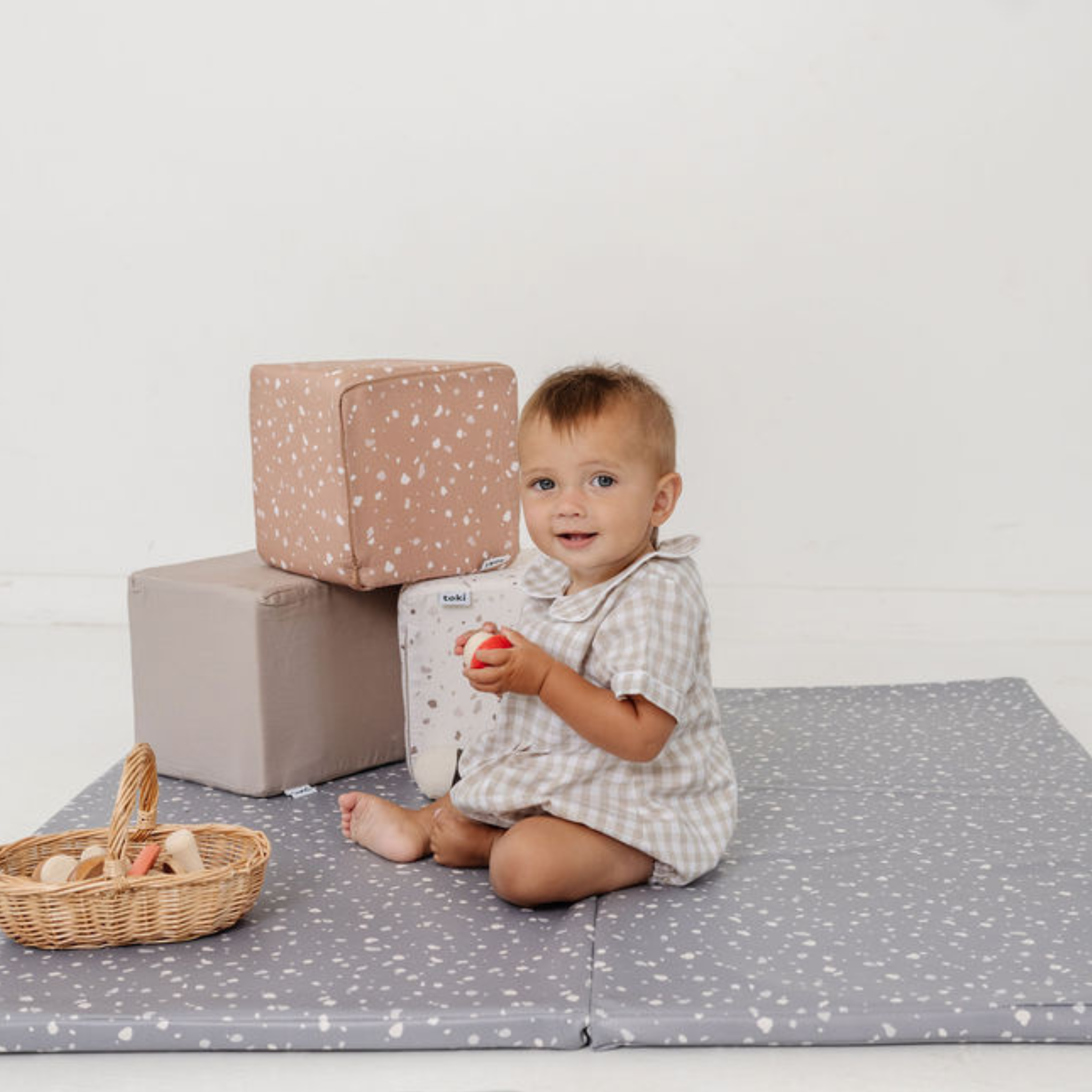Toki Kids Terrazzo Clay Play Cube- Bambi Baby