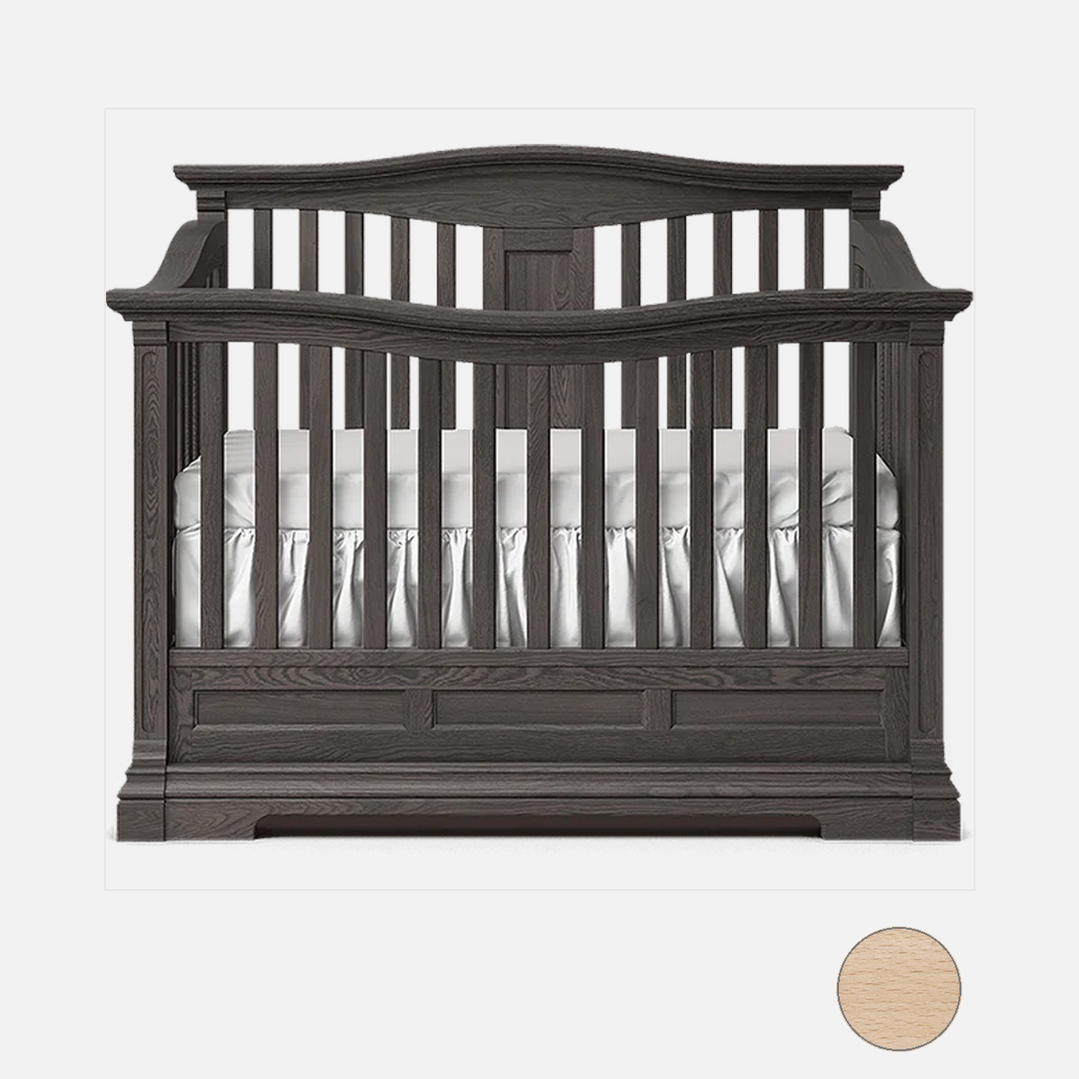 Romina Imperio Convertible Crib / Open Back - Bambi Baby