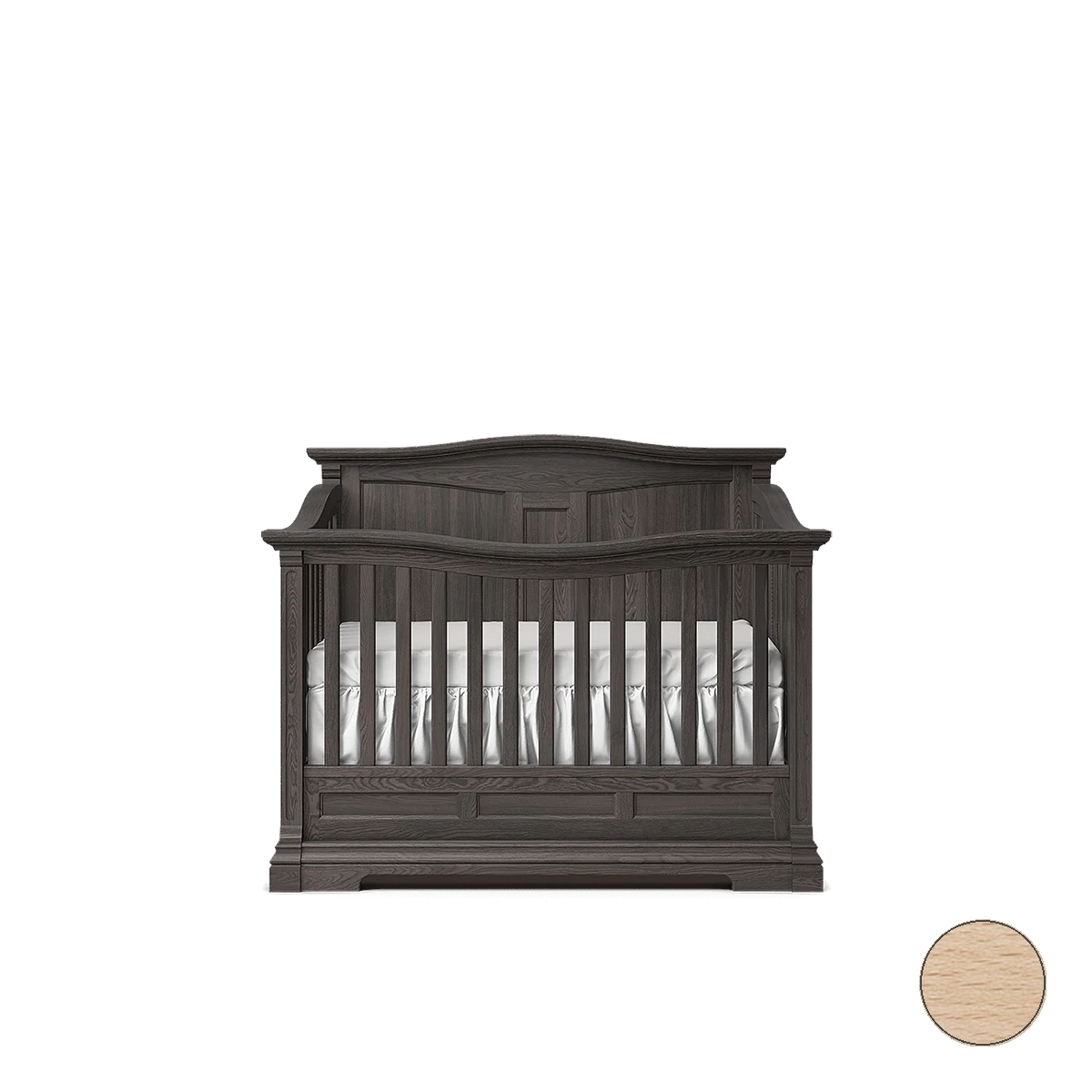 Romina Imperio Convertible crib w/ Solid Panel - Bambi Baby