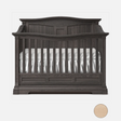 Cuna convertible Romina Imperio con panel sólido - Bambi Baby