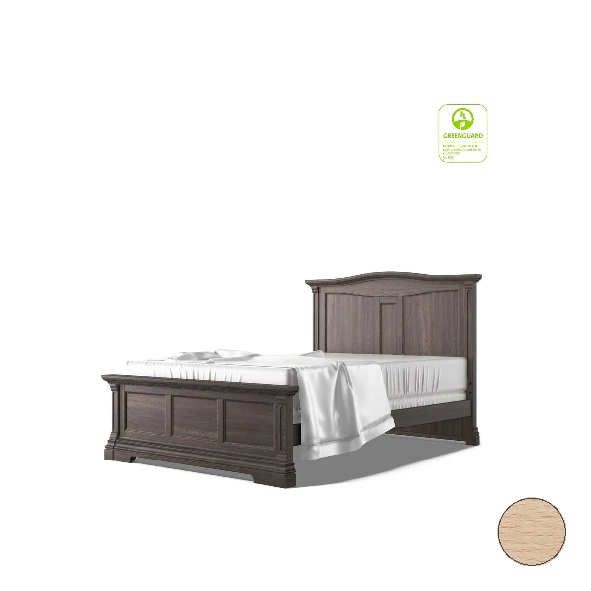 Cama matrimonial Romina Imperio / Panel sólido- Bambi Baby