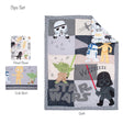 Conjunto de cama clássico de 3 peças Star Wars da Bedtime Originals - Bambi Baby