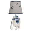 Lámpara clásica de Star Wars Bedtime Originals con pantalla y bombilla
