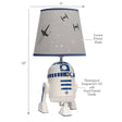 Lâmpada Star Wars Classic Bedtime Originals com abajur e lâmpada - Bambi Baby
