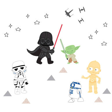 Bedtime Originals Star Wars Classic Wall Decals- Bambi Baby