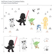 Calcomanías de pared clásicas de Star Wars de Bedtime Originals - Bambi Baby