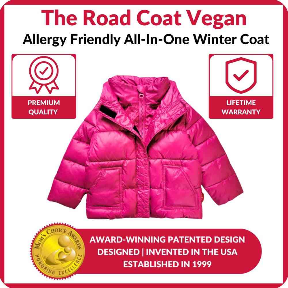 Onekid Car Seat Coat | The Road Coat Vegan - Fuchsia- Bambi Baby