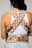 Mabē The Monarch Carrier - Mocha Check - Bambi Baby