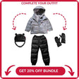 Onekid Car Seat Coat | The Road Coat Down - Platinum - Bambi Baby
