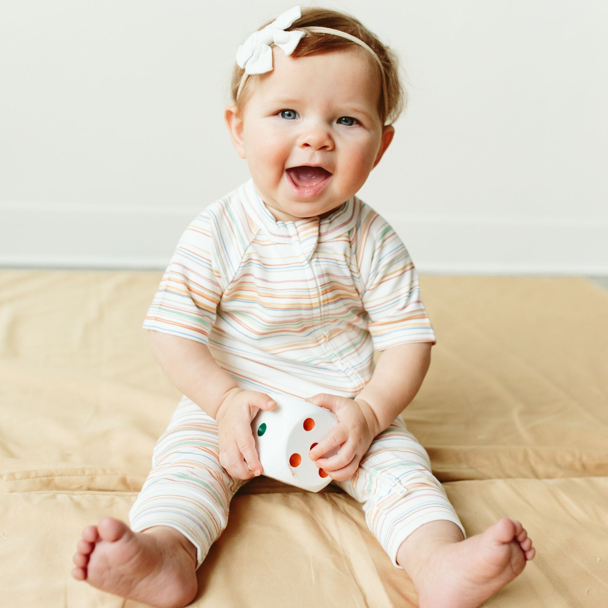 Toki Kids Cloud + Sandcastle Organic Cotton Mat- Bambi Baby