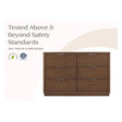 Delta Children Forever- Classic 6 Drawer Dresser - Assembled - Bambi Baby