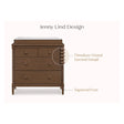 Delta Children Saint 4 Drawer Dresser With Changing Top - Bambi Baby