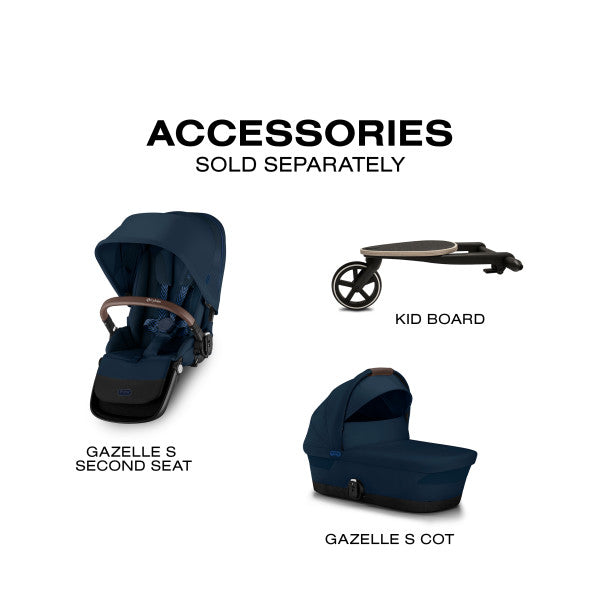 cybex gazelle s 2 second seat CYBEX Gazelle S 2 Stroller – Bambi Baby