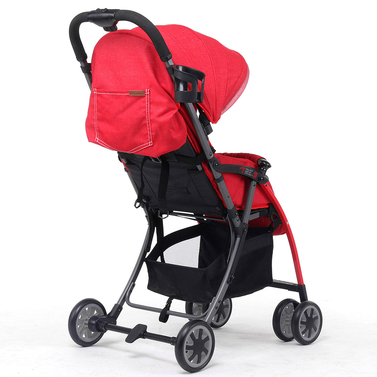 babideal attitude umbrella stroller boho Pali Tre.9 Stroller Denim Attitude in Miami Red – Bambi Baby
