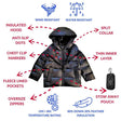 Onekid Car Seat Coat | The Road Coat Down - Black - Bambi Baby