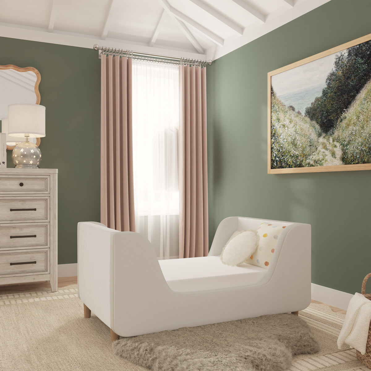 Westwood Design Gia Toddler Bed In Cream- Bambi Baby