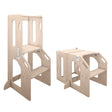 Busy Kids 2-In-1 Kitchen Tower and Kids Art Desk - Bambi Baby