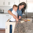 Busy Kids 2-In-1 Kitchen Tower and Kids Art Desk - Bambi Baby