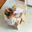 Busy Kids 2-In-1 Kitchen Tower and Kids Art Desk - Bambi Baby