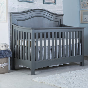 Flint Silva Serena 4-in-1 Convertible Crib - Front View | Bambi Baby