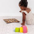 Toki Kids Grey Mosaic Vegan Leather Mat - Bambi Baby