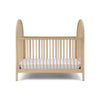 Natural Wood Delta Children Vivi 4-In-1 Convertible Crib - Front View | Bambi Baby