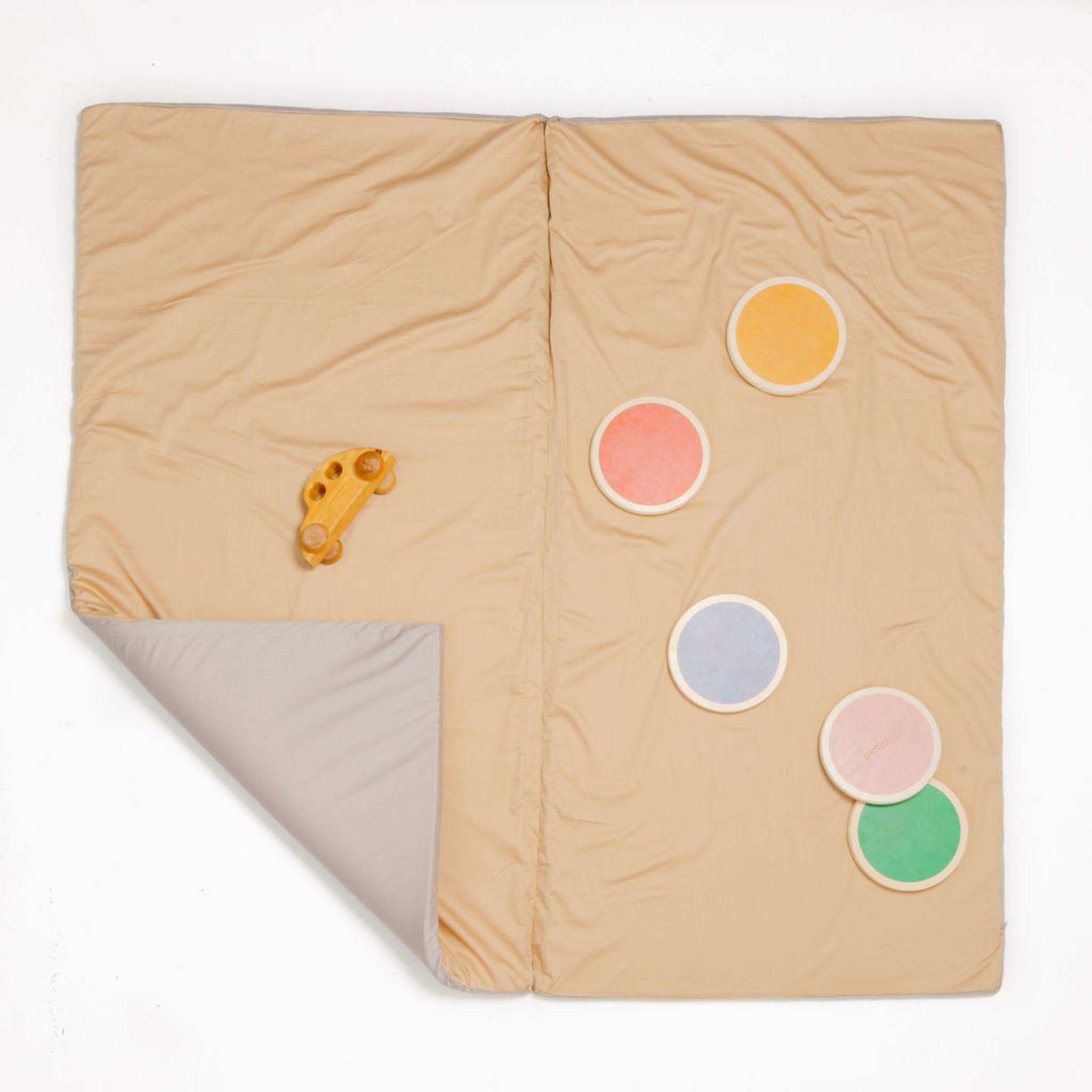 Toki Kids Cloud + Sandcastle Organic Cotton Mat- Bambi Baby