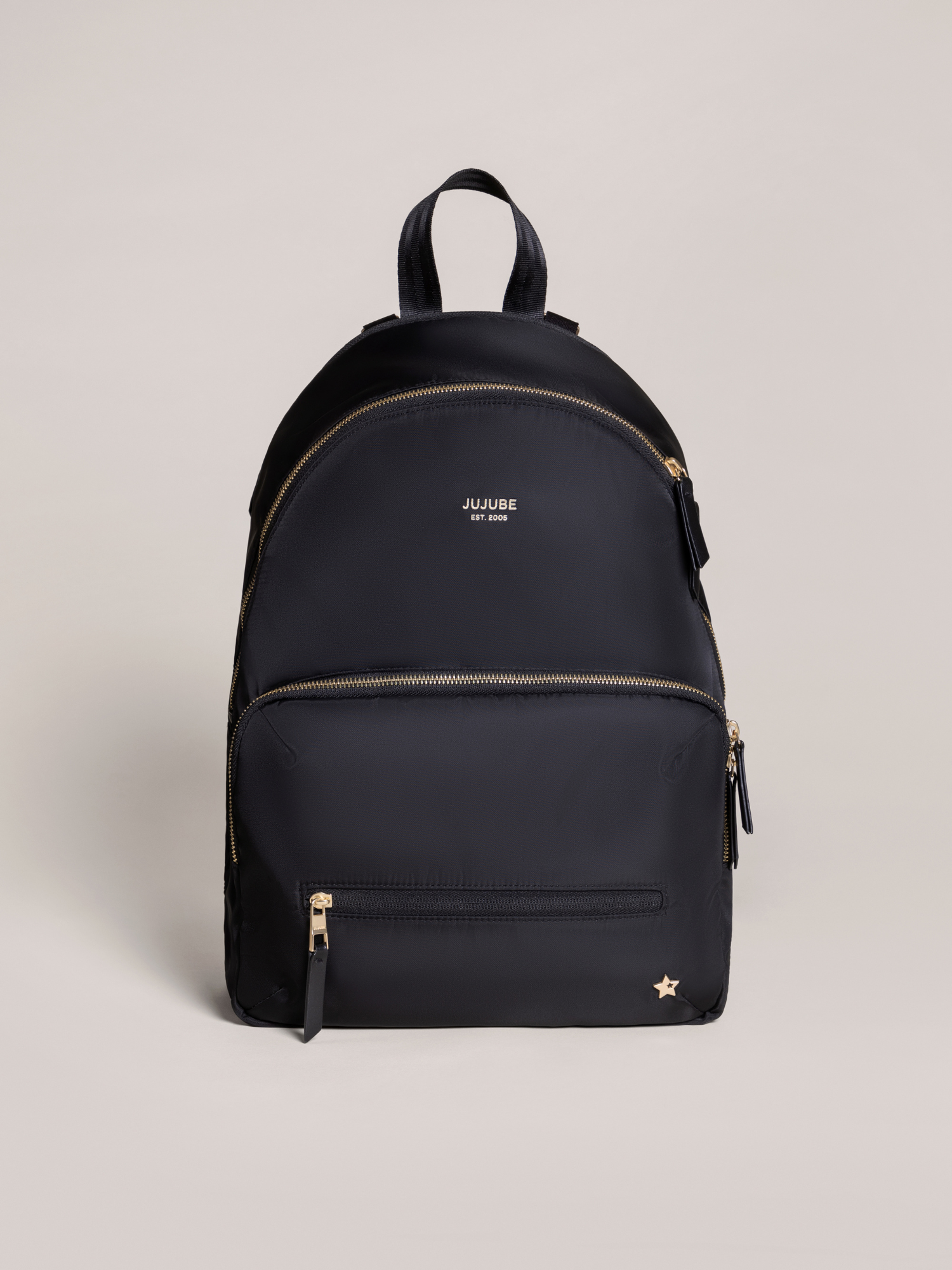 JuJuBe Everyday Diaper Backpack - Black- Bambi Baby