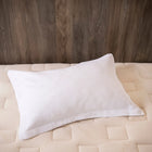 Arctic Snow Organic Cotton Waffle Pillow Sham - Angled View | Bambi Baby