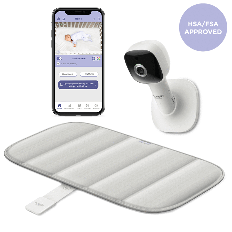 Hubble Connected Hubble Dream+ with Comfort Cloud™ Sleep Sensor Mat- Bambi Baby