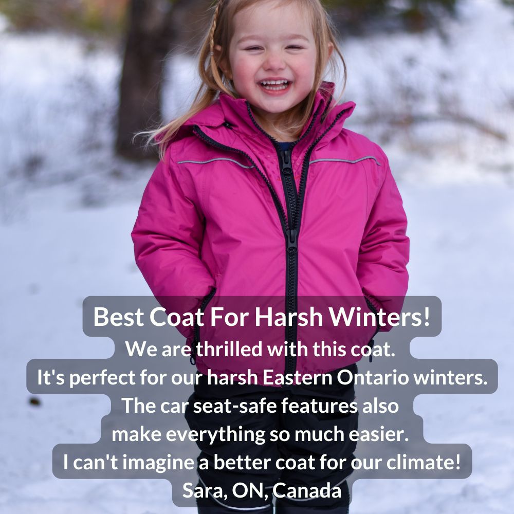 Onekid Car Seat Coat | The Road Coat Arctic - Purple- Bambi Baby