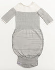Saco de dormir de manga larga Swaddelini Grey Arms Out™ - Bambi Baby