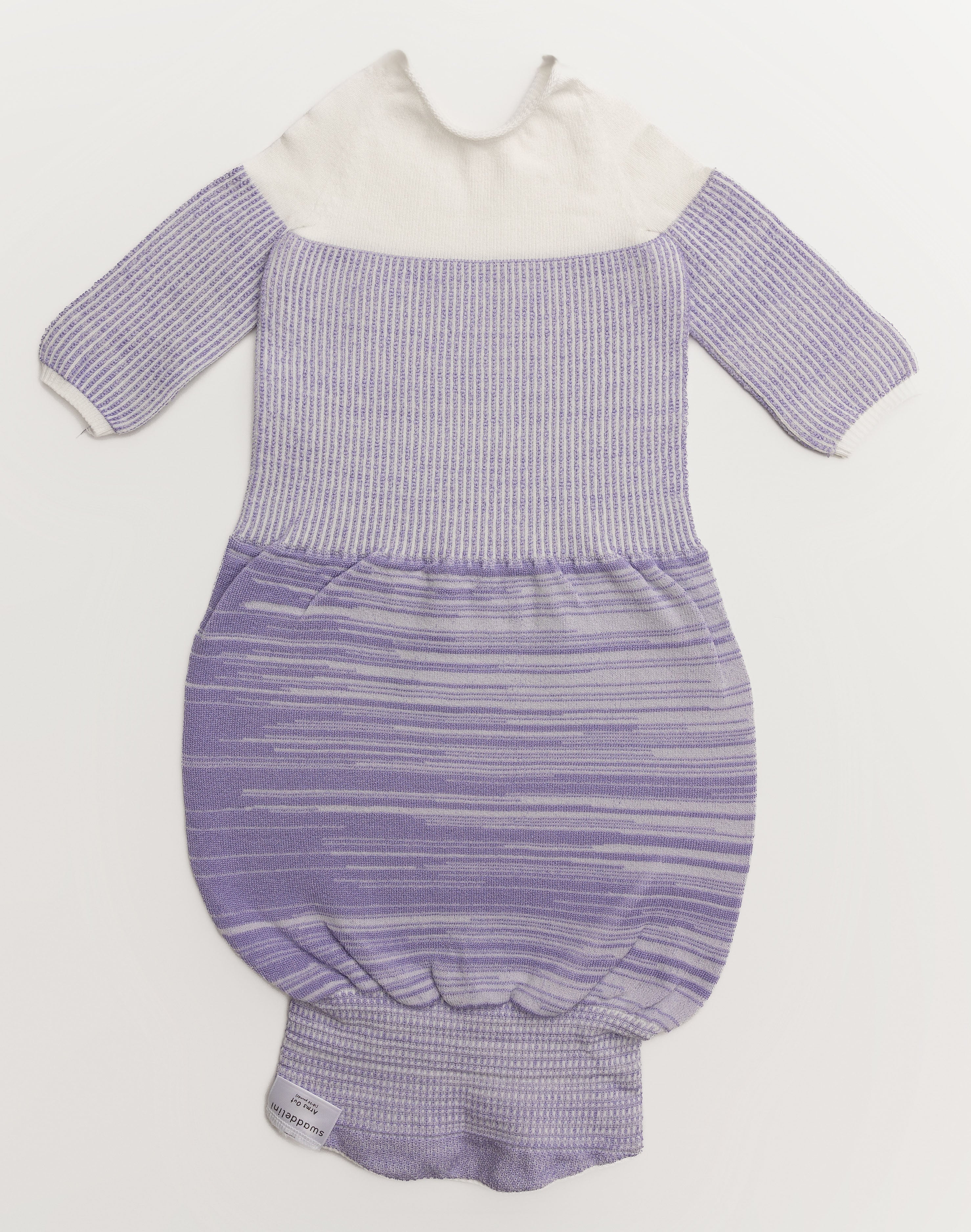 Swaddelini Lavender Arms Out™ Long Sleeve Sleep Sack- Bambi Baby