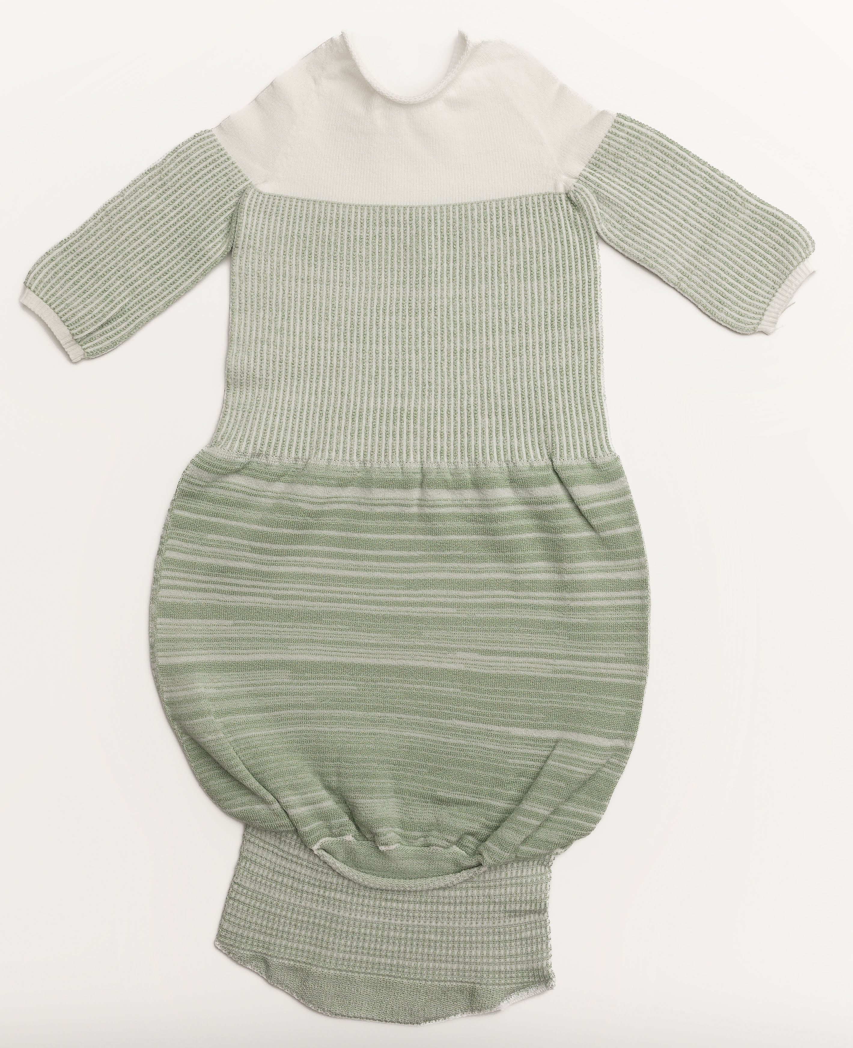 Swaddelini Bamboo Blend Mint Arms Out™ Long Sleeve Sleep Sack- Bambi Baby