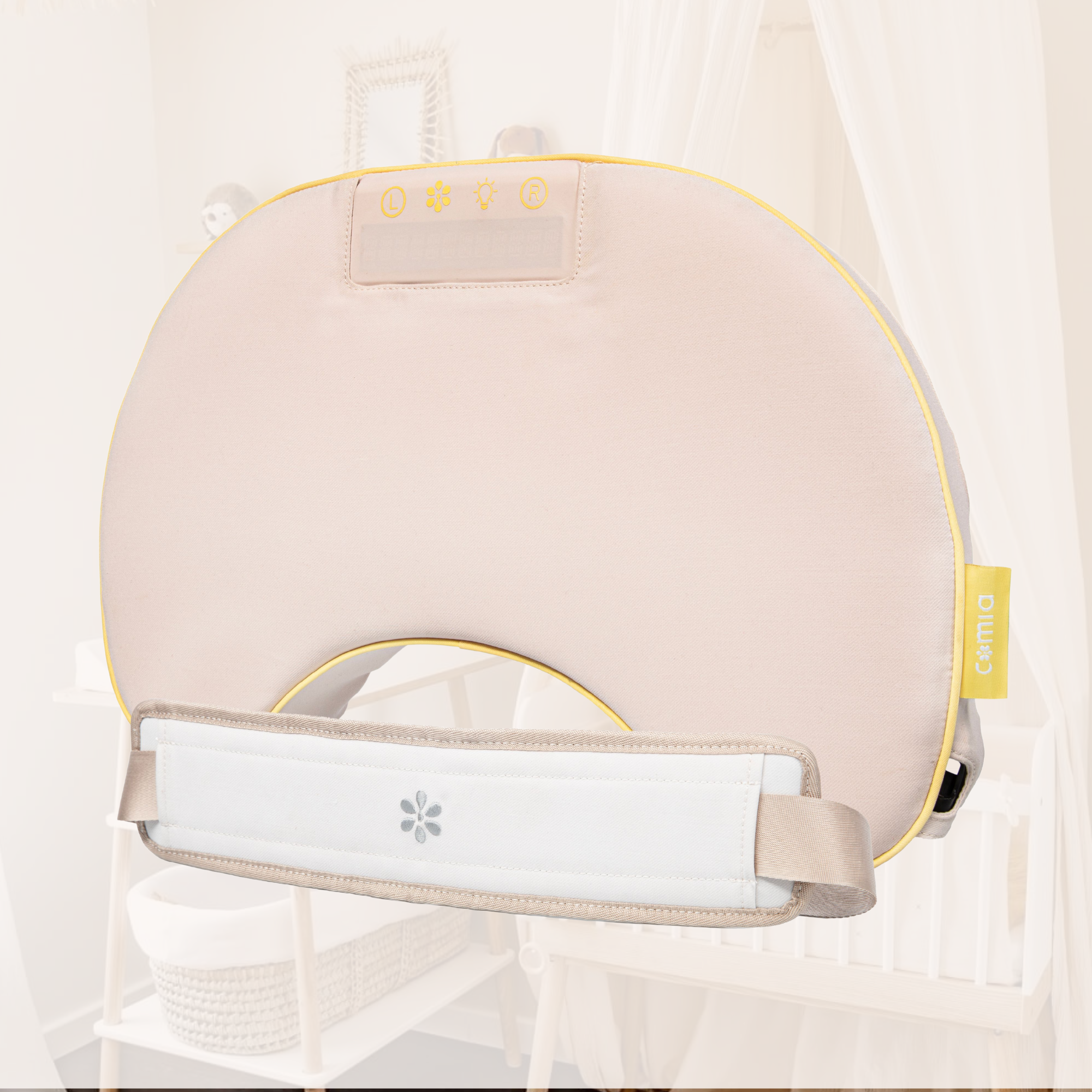 Comia Halo Smart Nursing Pillow- Bambi Baby