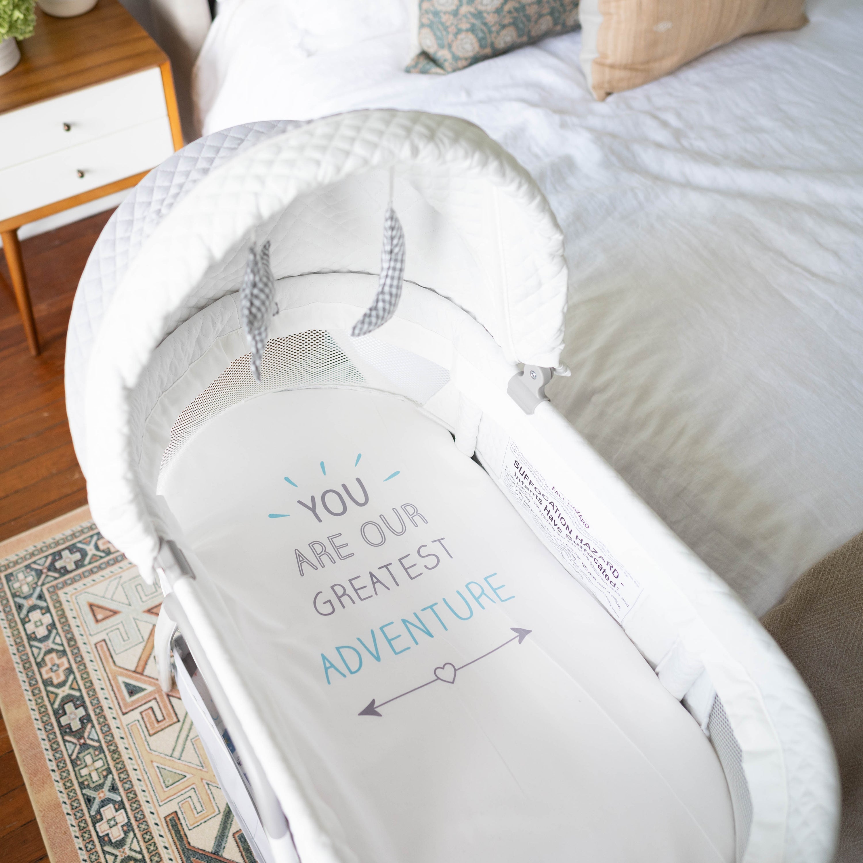 TruBliss Journey 3-in-1 Bassinet- Bambi Baby