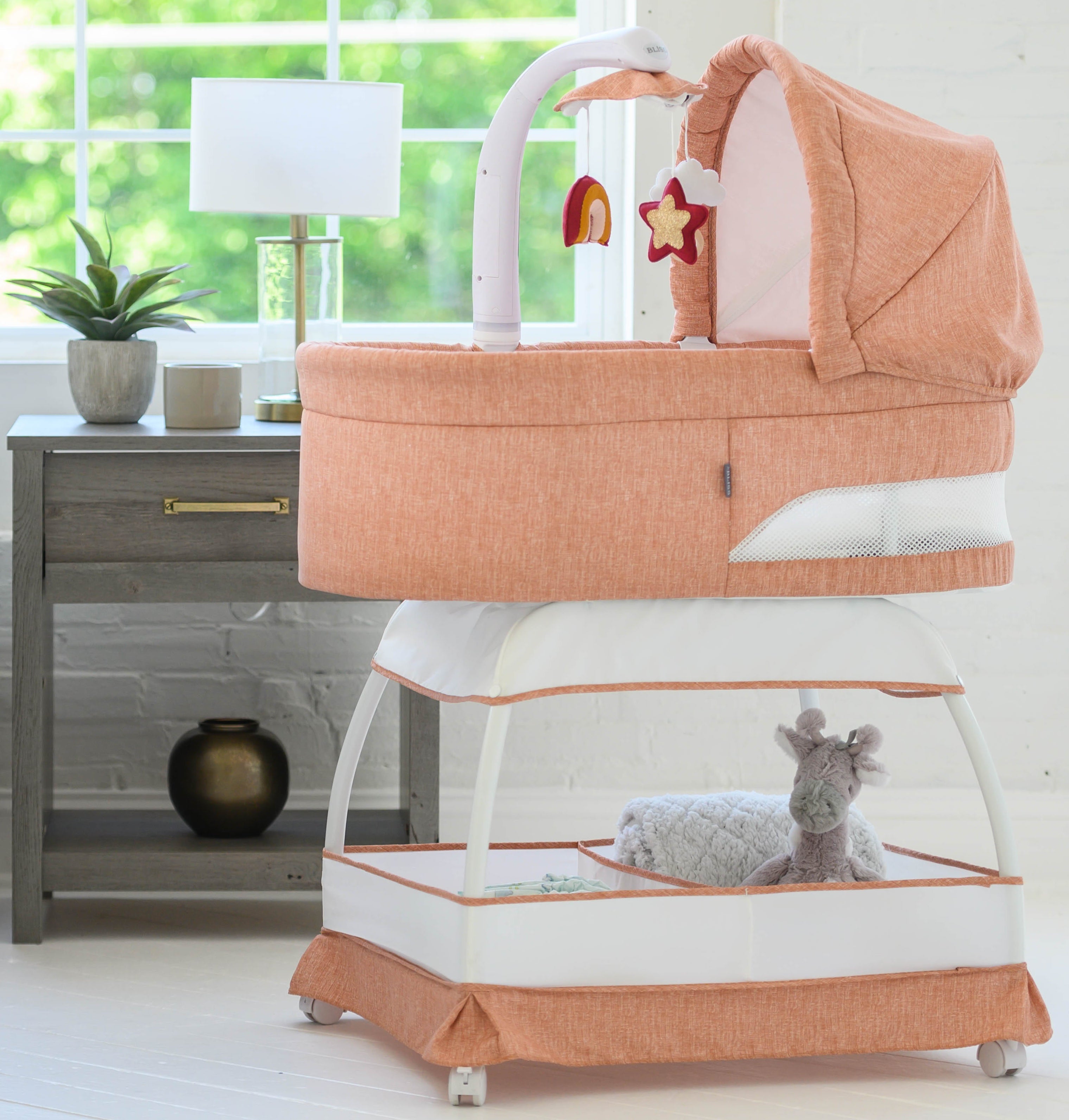 TruBliss Sweetli Nurture Bassinet- Bambi Baby