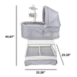TruBliss Sweetli Nurture Bassinet - Bambi Baby