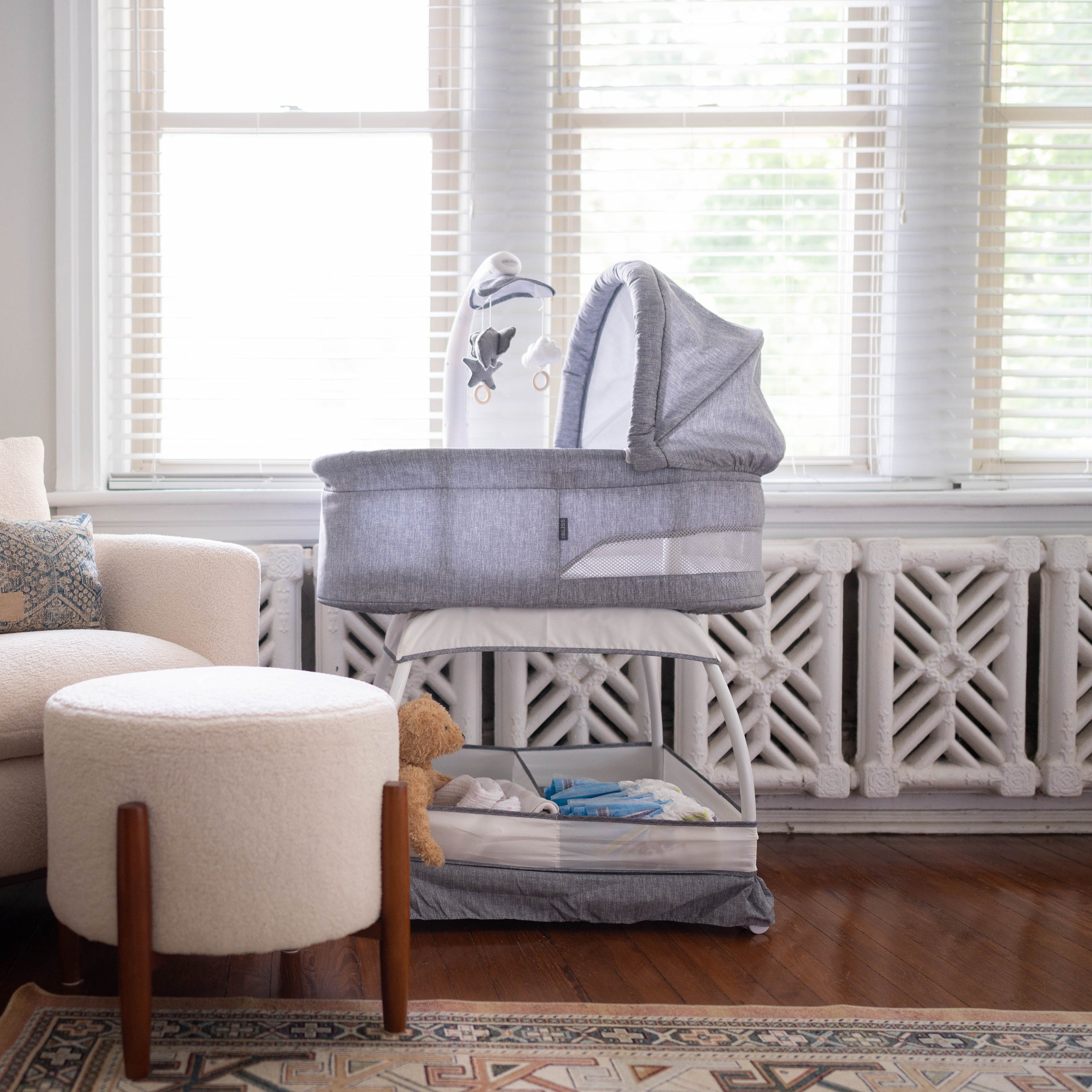 TruBliss Sweetli Nurture Bassinet- Bambi Baby