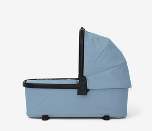 Blue Beryl Veer Bassinet - Side Profile View | Bambi Baby