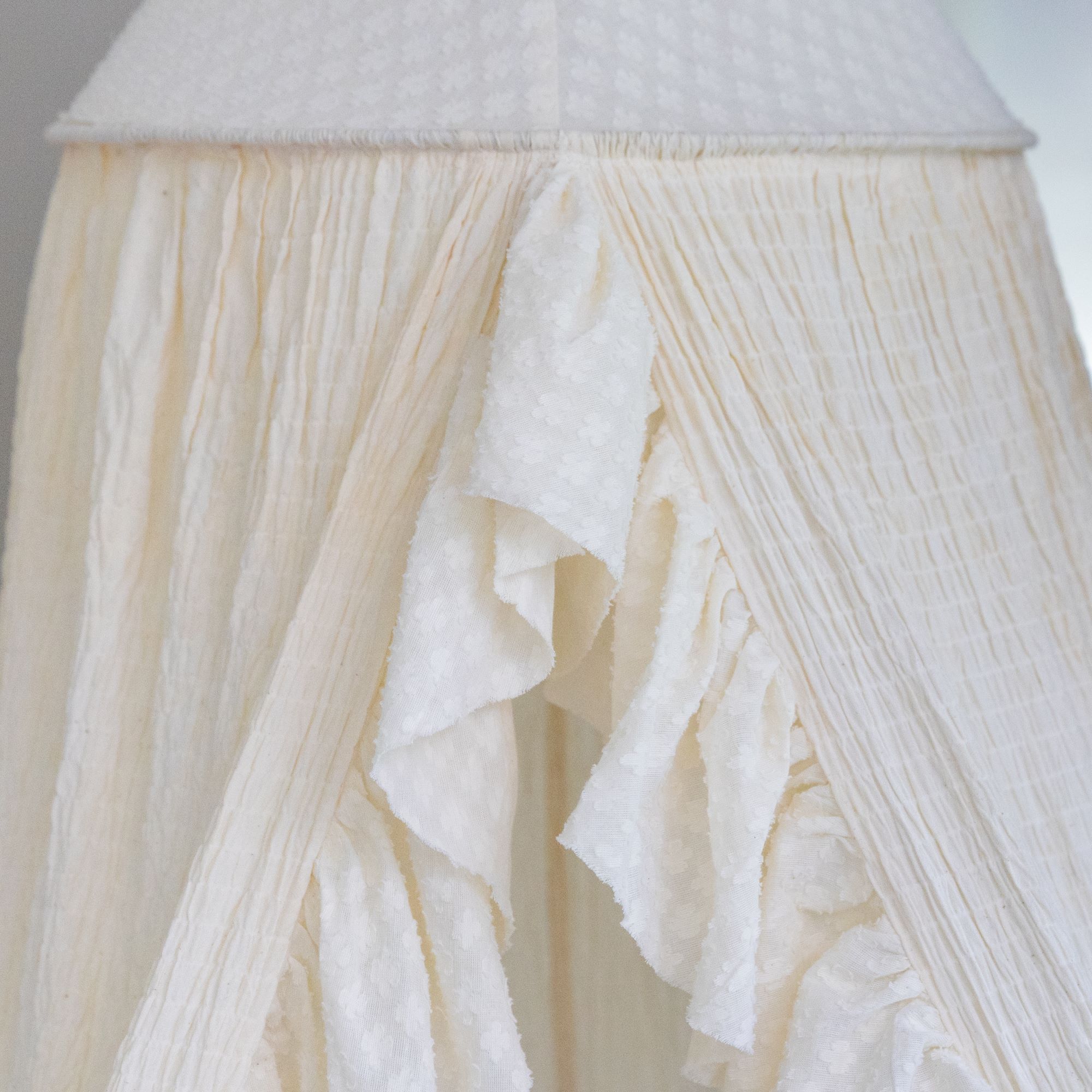 Crane Baby Parker Ruffle Nursery Canopy- Bambi Baby