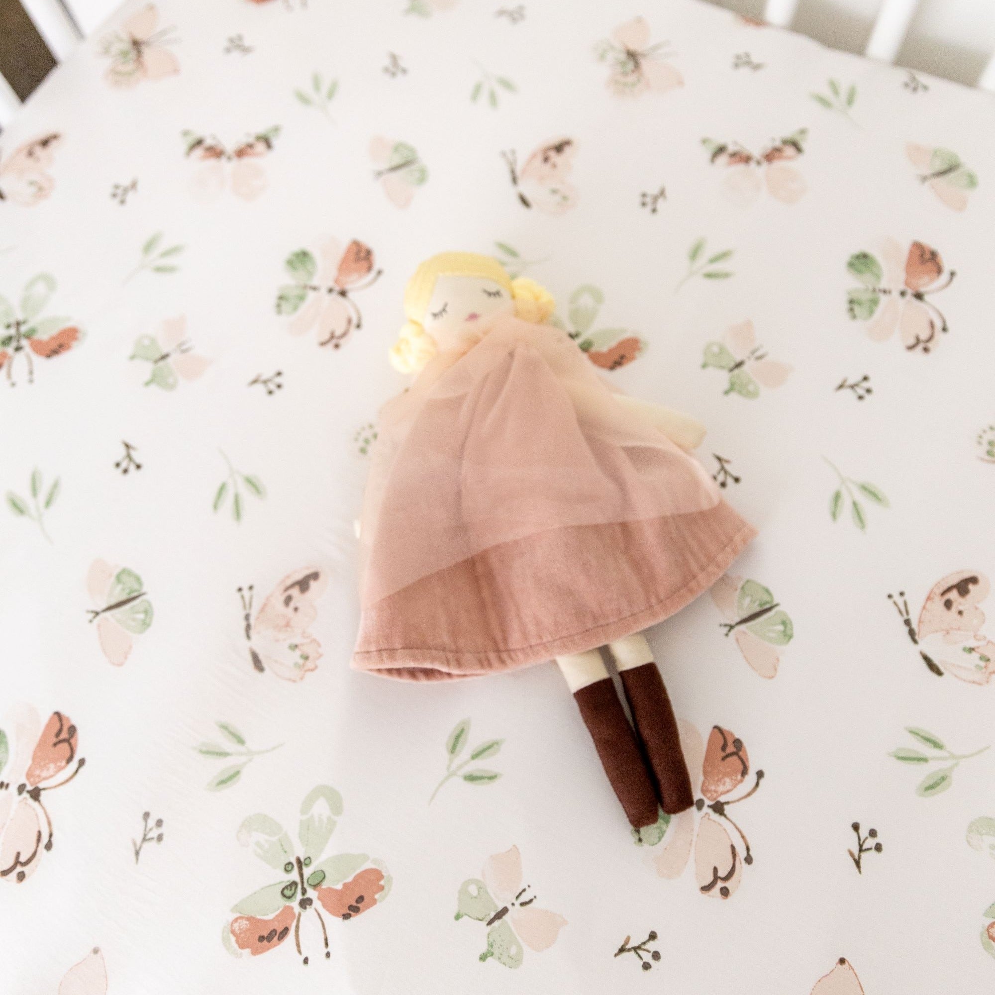Crane Baby Parker Fitted Crib Sheet- Bambi Baby