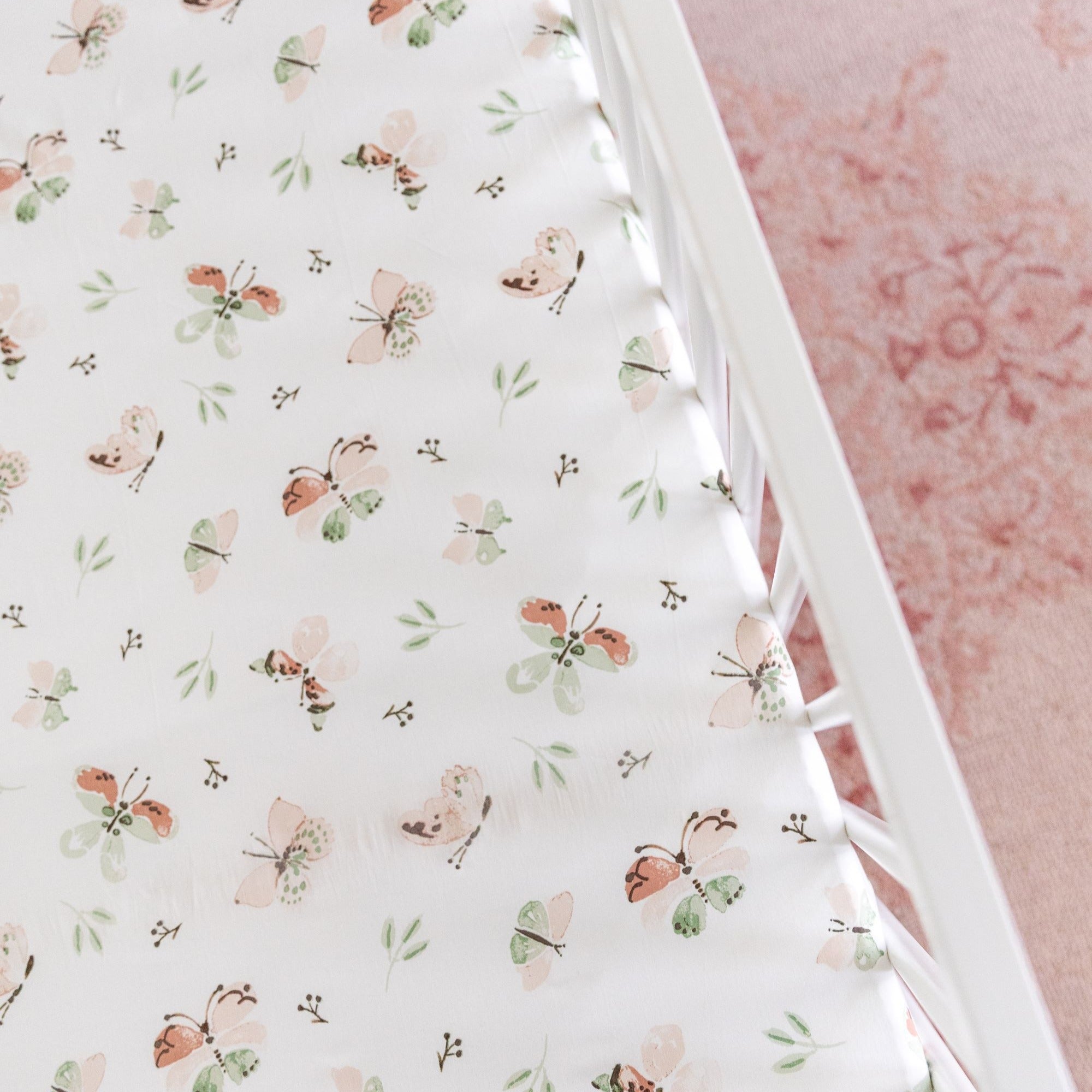 Crane Baby Parker Fitted Crib Sheet- Bambi Baby