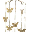 Crane Baby Butterfly Nursery Ceiling Hanging Decor - Brown - Bambi Baby